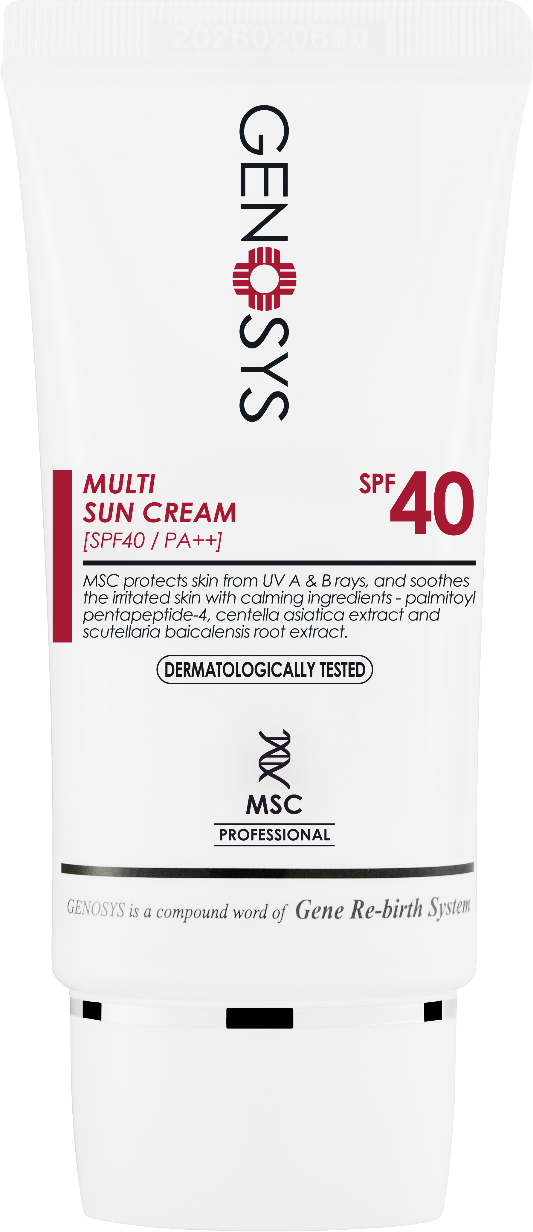 Genosys Multi Sun Cream SPF40