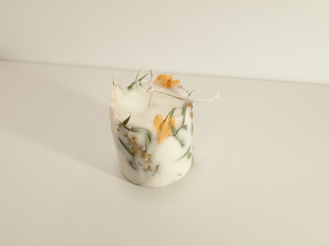 Botanical Fragrance Candle | Sweet Mimosa