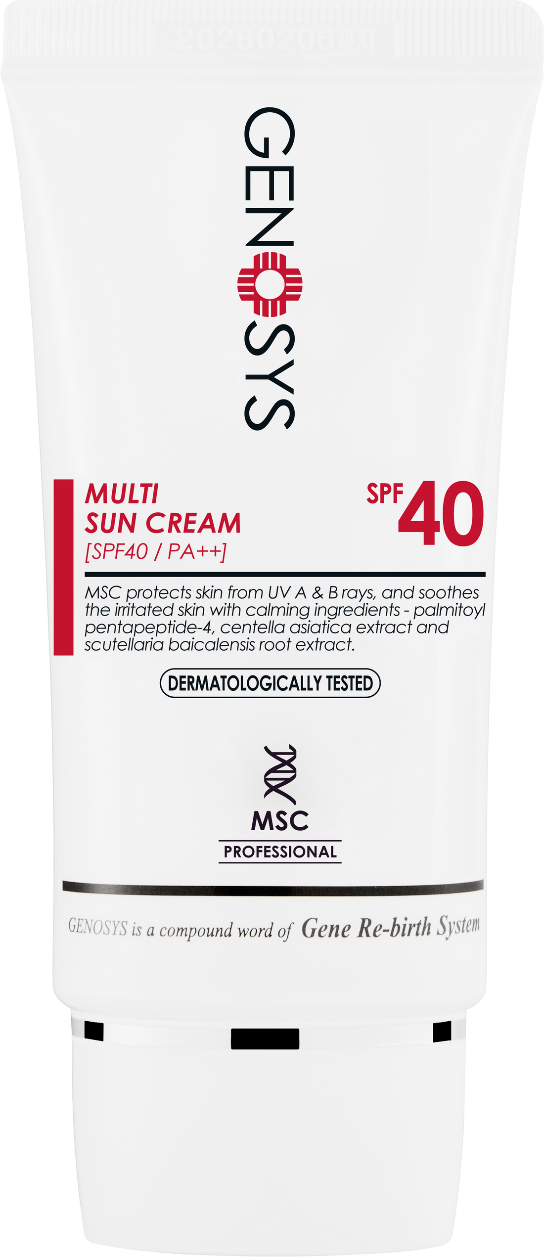 Genosys Multi Sun Cream SPF40