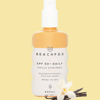 Beachfox Vanilla Sunscreen SPF 50+